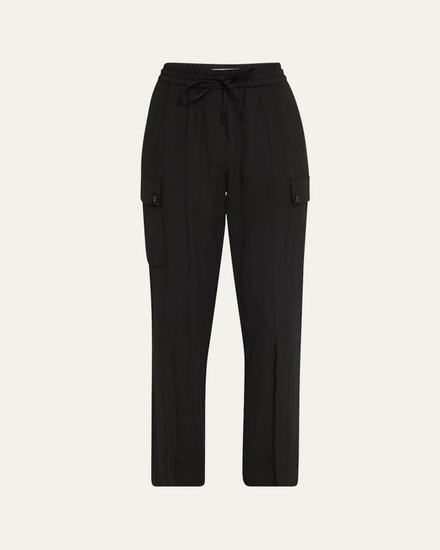 Tapered Pull-On Cargo Pants